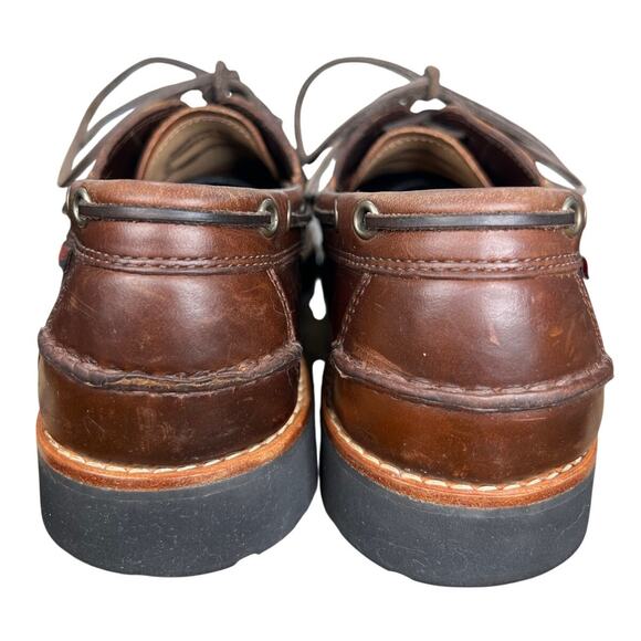 G.H. Bass Hampton Men’s Brown Leather Moc Toe Size US 11 main image 11